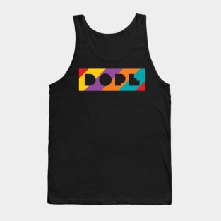 Dope Colorblock, v1 Tank Top